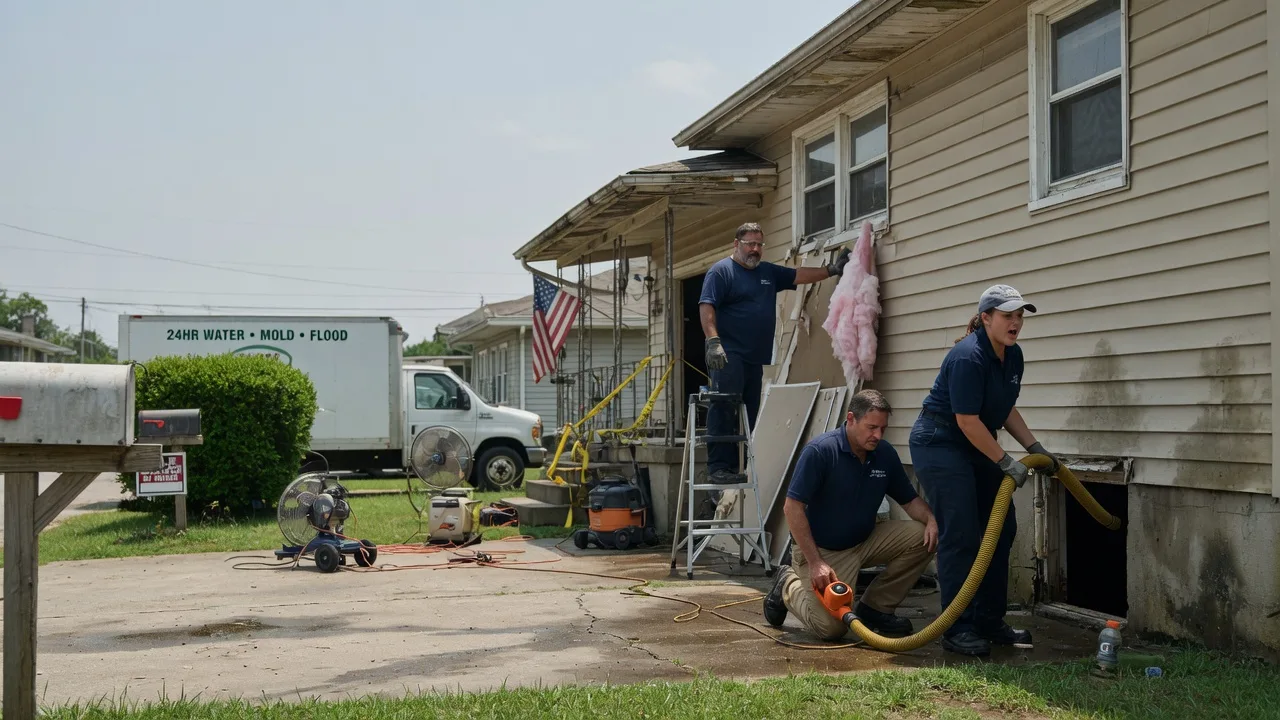 Water Damage Repair in Carrier, OK near me